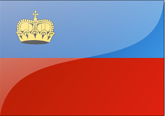 Flagge von Liechtenstein